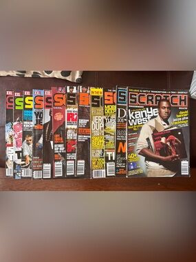 Scratch Magazines (Lot of 12, Hip Hop/DJ)